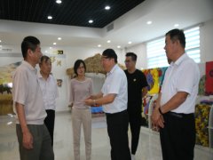 中國職工保險(xiǎn)互助會主任王公明來公司調(diào)研